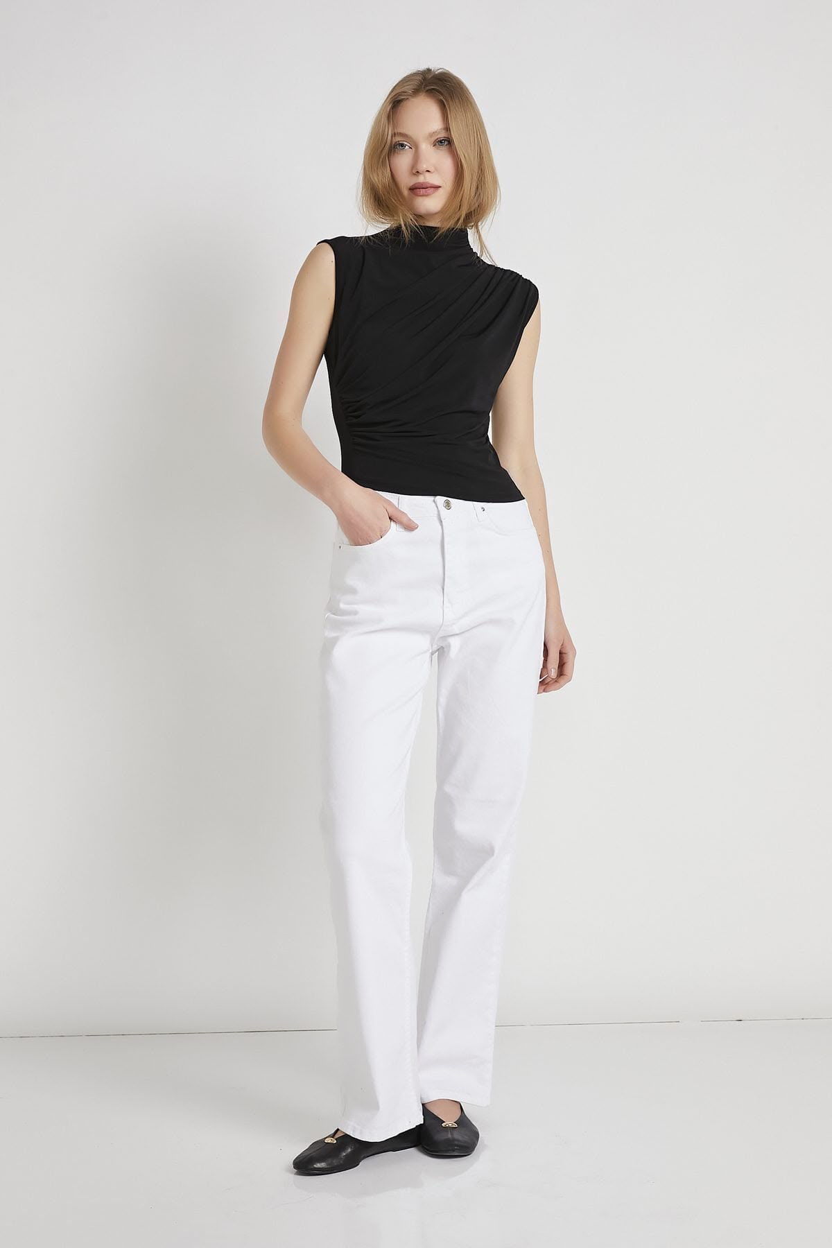 High Neck Top 8