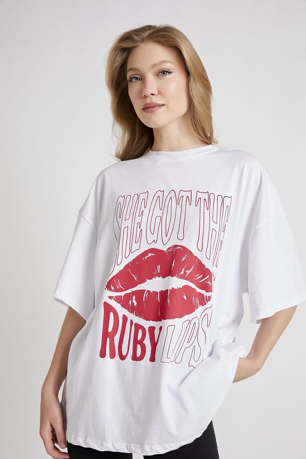 Oversized Graphic Print T-Shirt 5