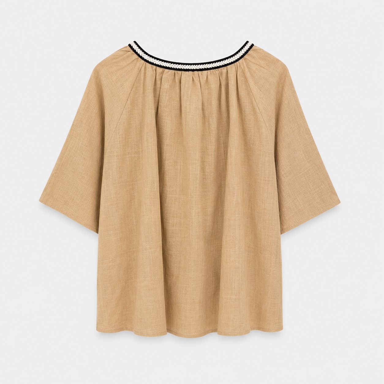 Cotton Tassel Blouse 2