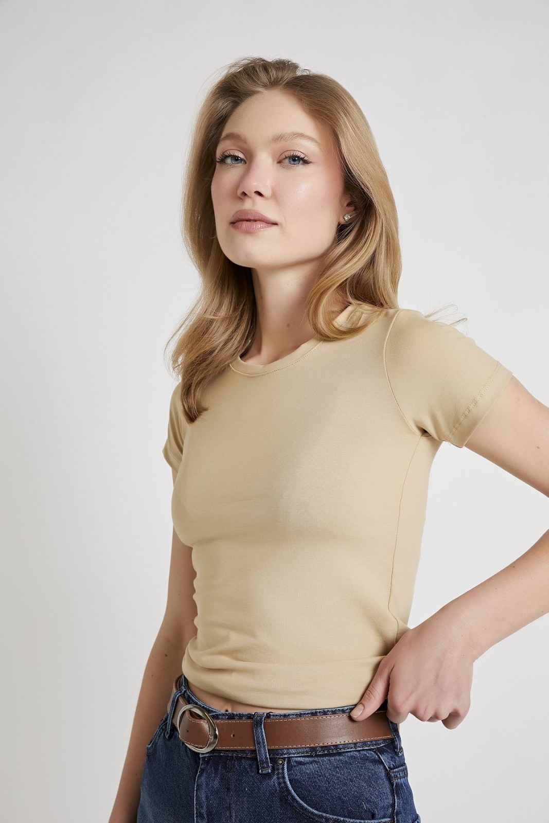 Fitted Short-Sleeve T-Shirt