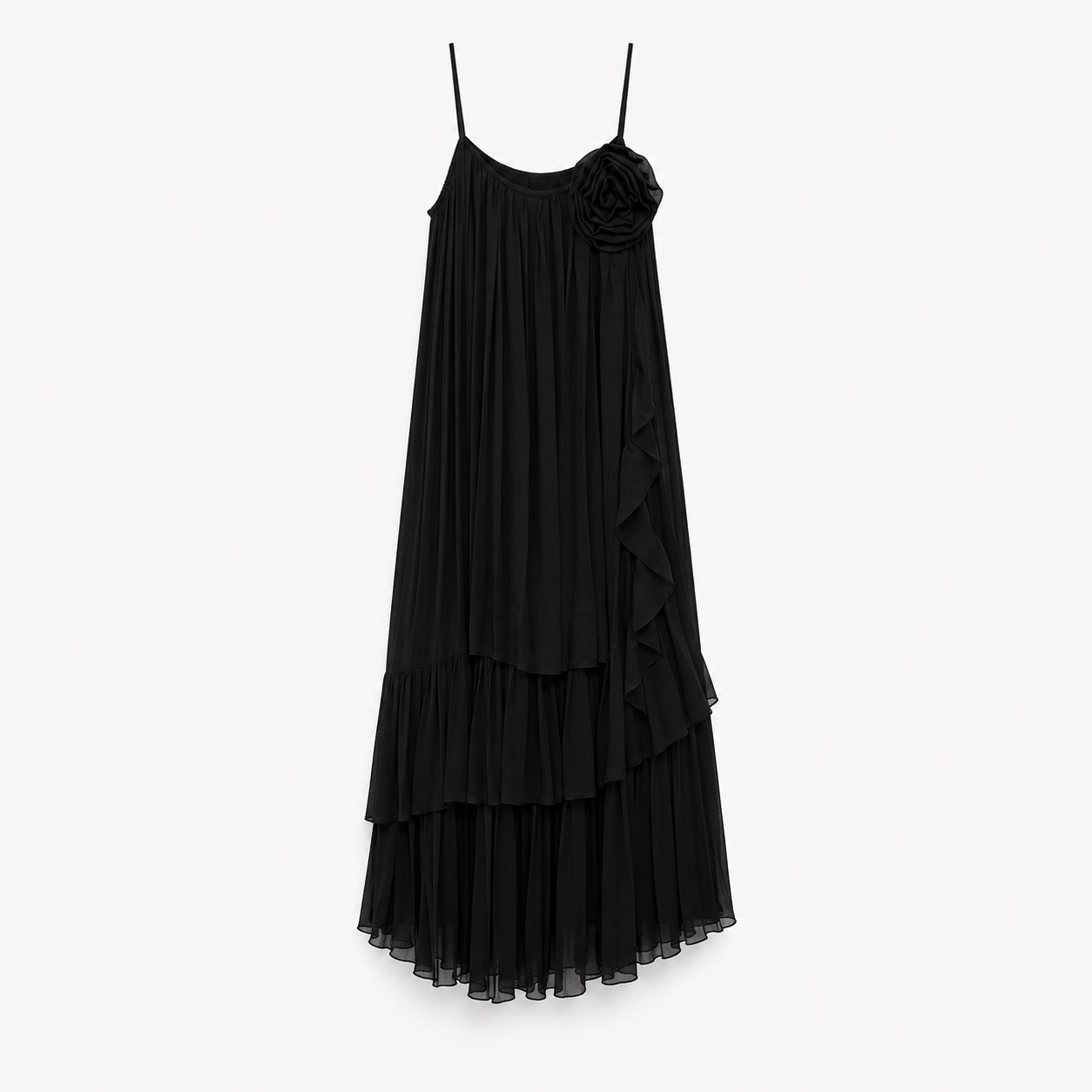 Ruffled Midi Dress 2