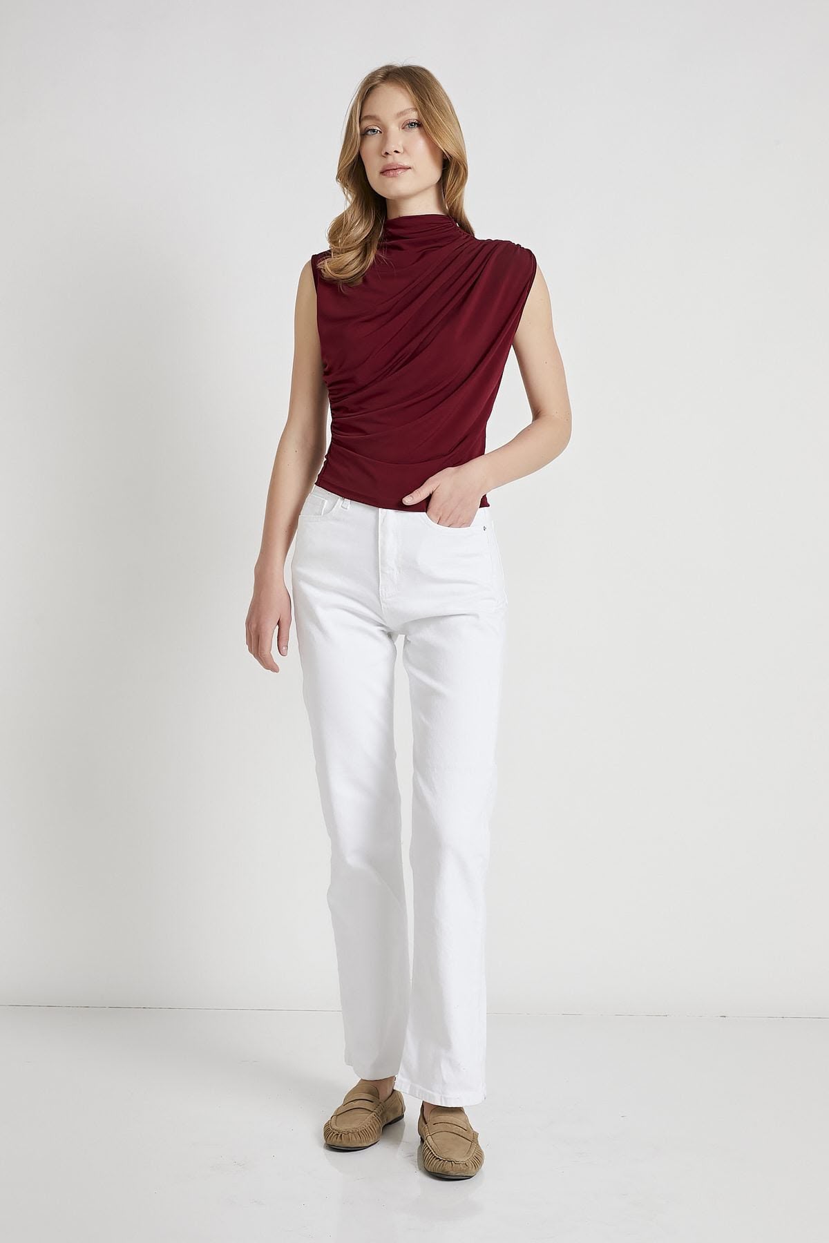 High Neck Top 2