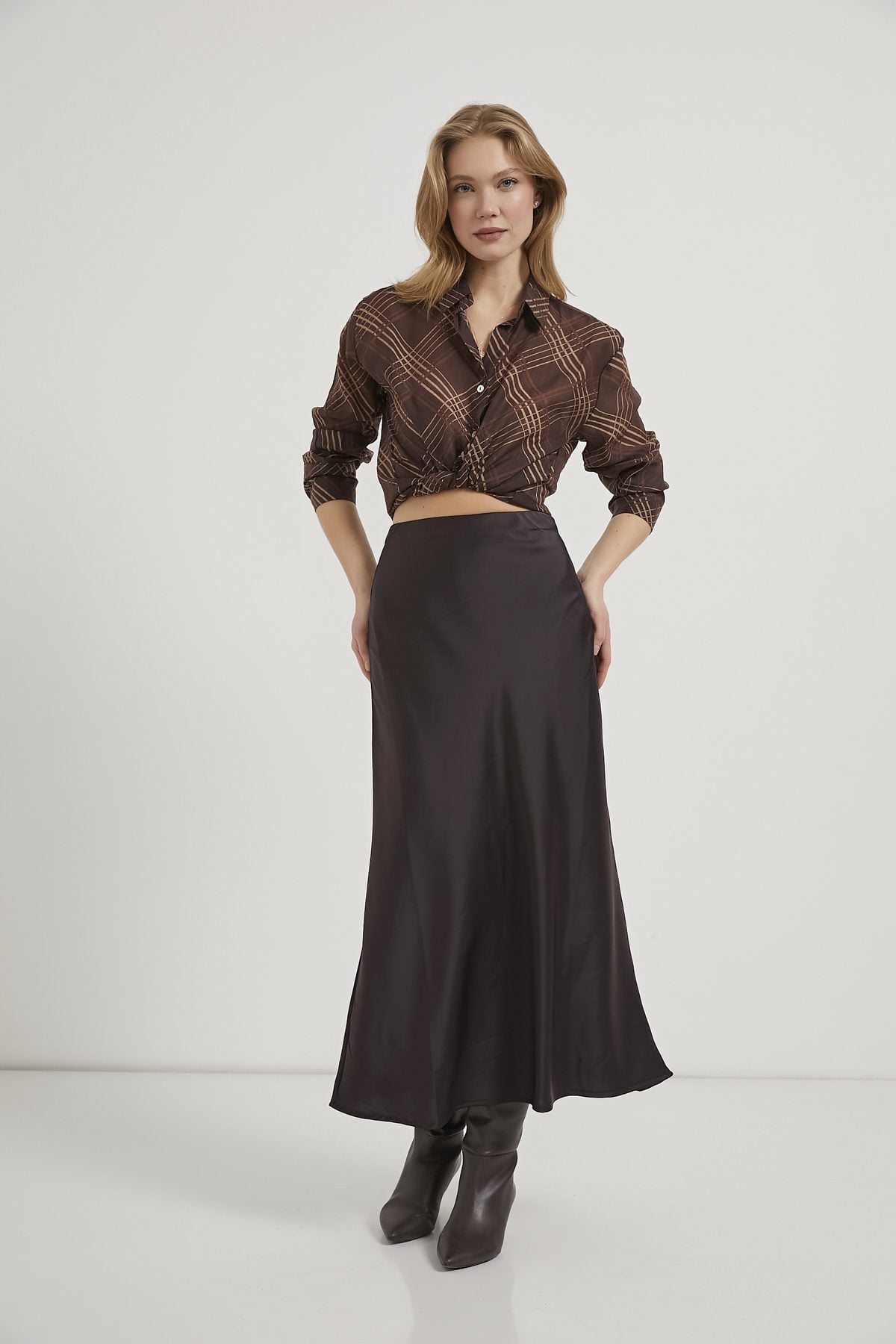 Satin Skirt