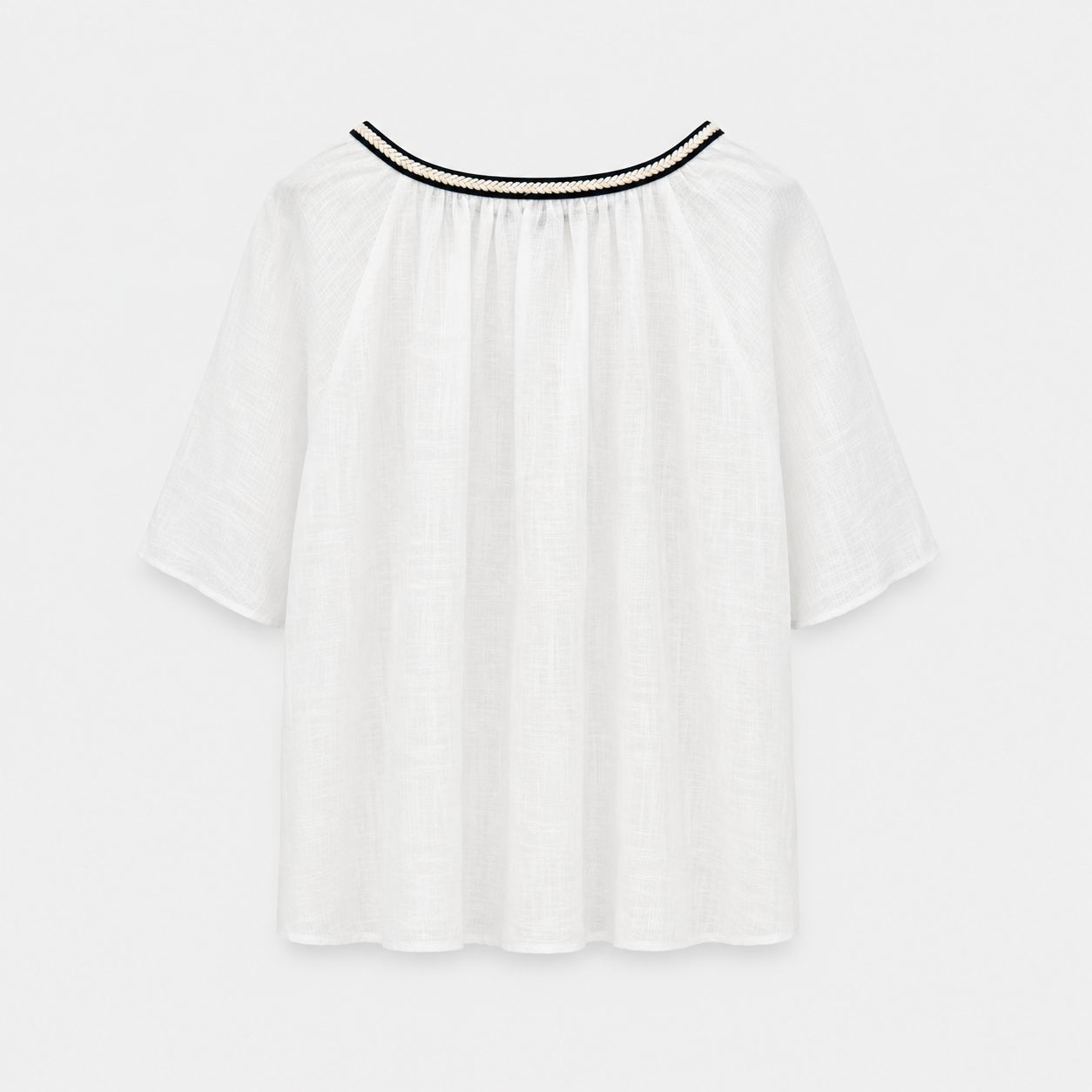 Cotton Tassel Blouse 4