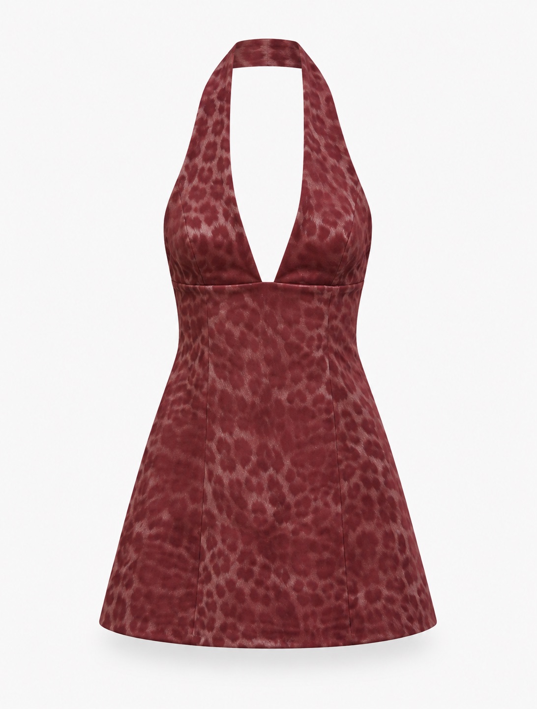 Animal Print Mini Dress 3
