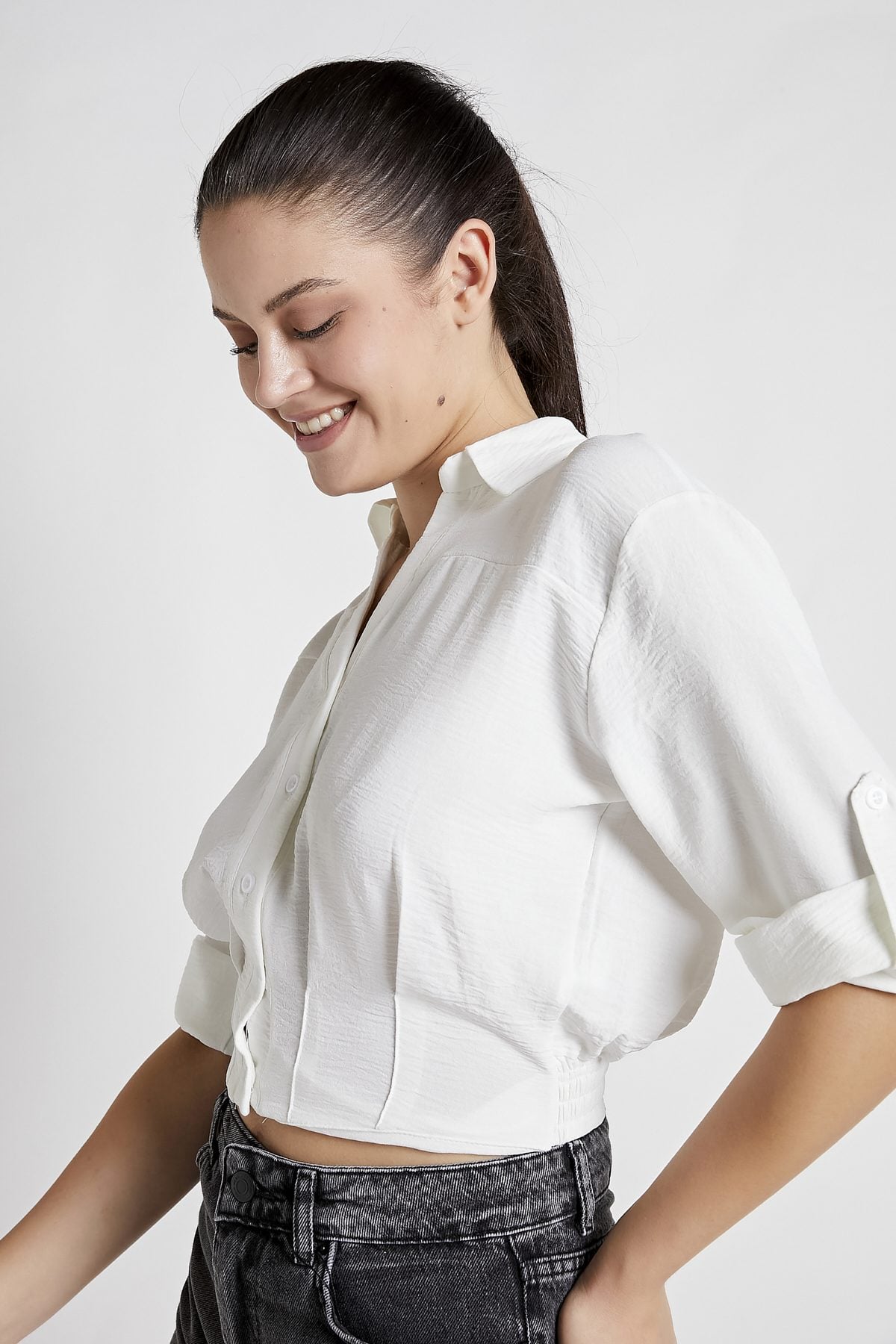 Cropped Shirt 10