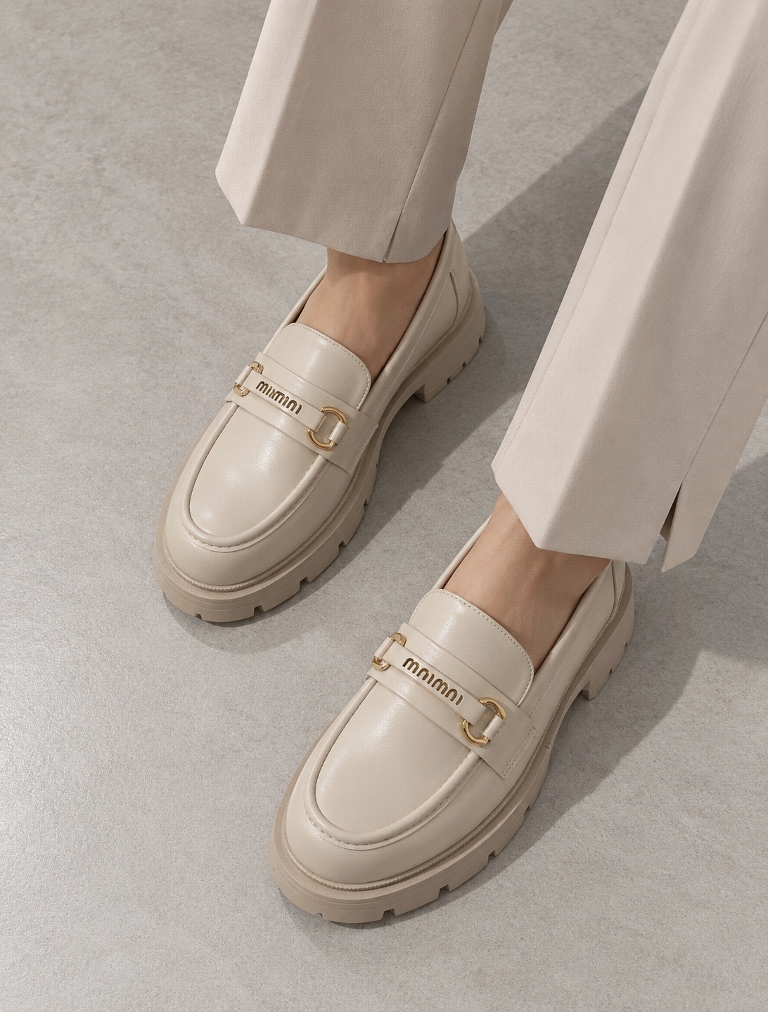 BUCKLE DETAIL LOAFERS 2