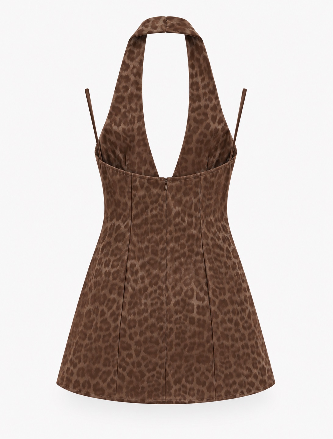 Animal Print Mini Dress 5