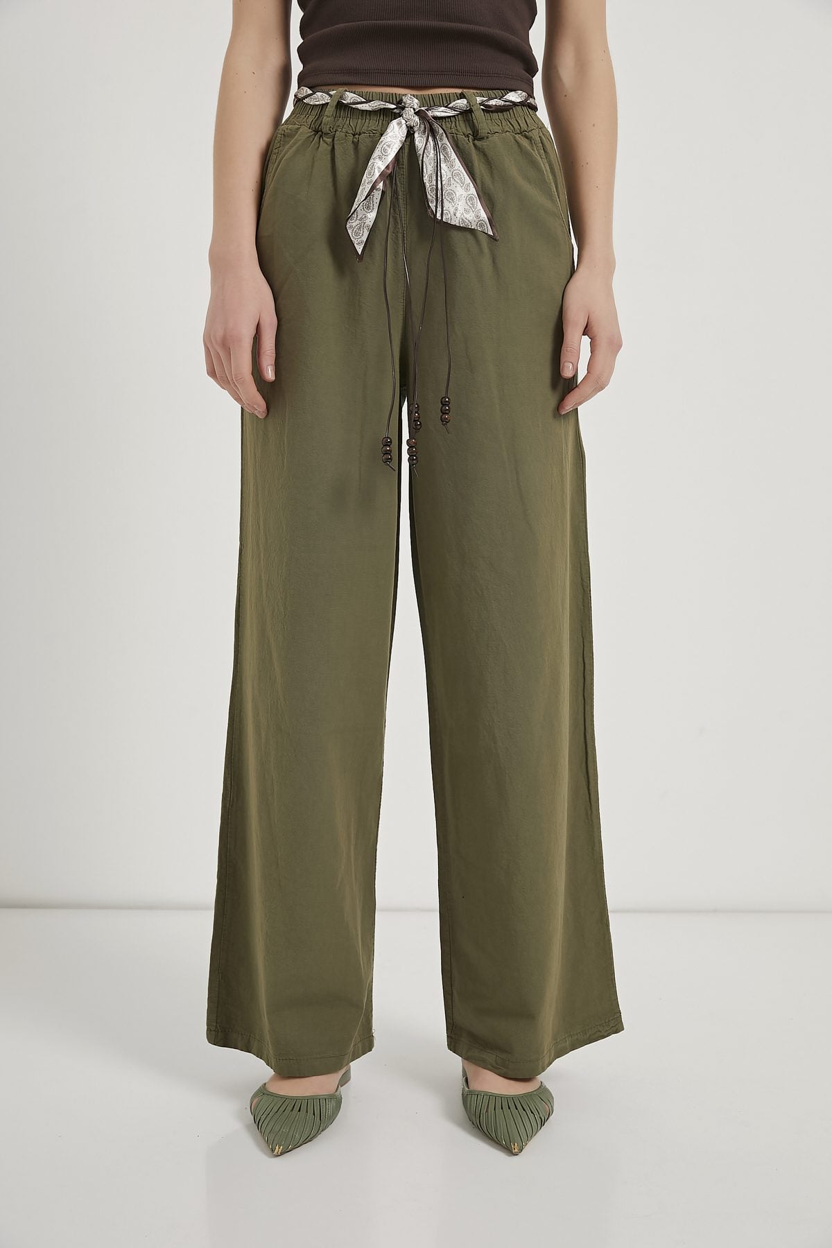 Wide Leg Trousers 2