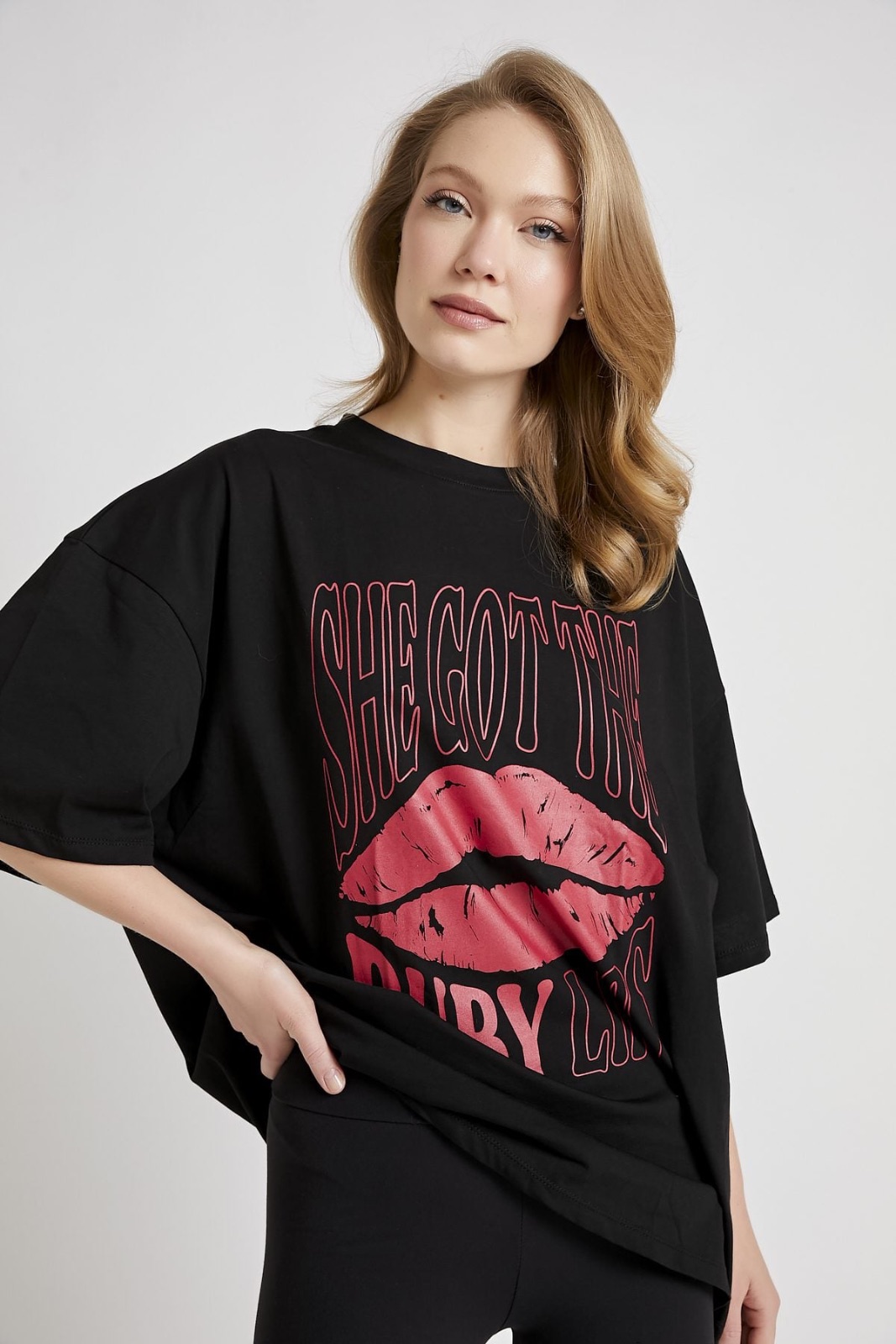 Oversized Graphic Print T-Shirt