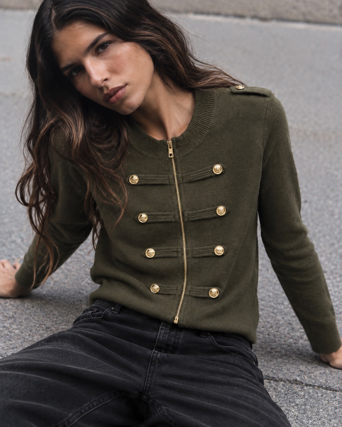 Embellished Knit Cardigan