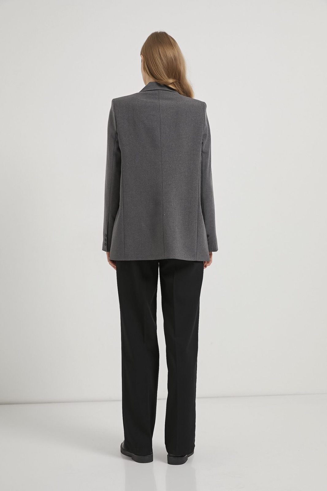 Single Button Blazer 4