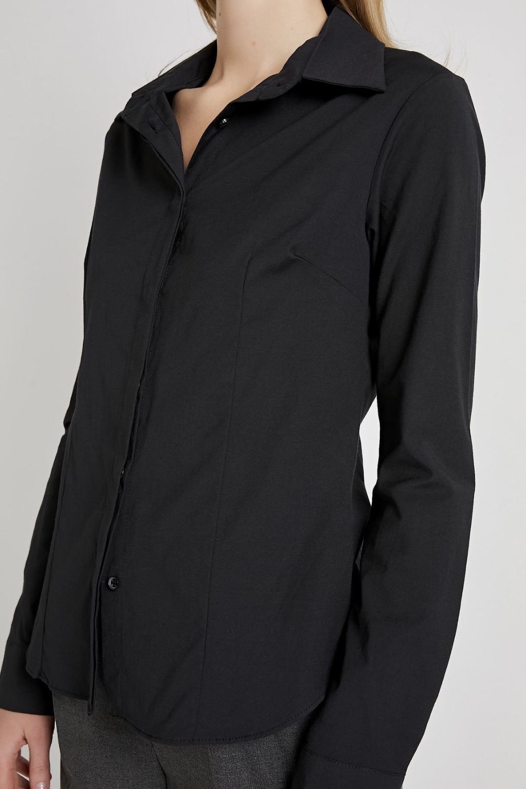 Classic Long-Sleeve Button-Up Shirt 14