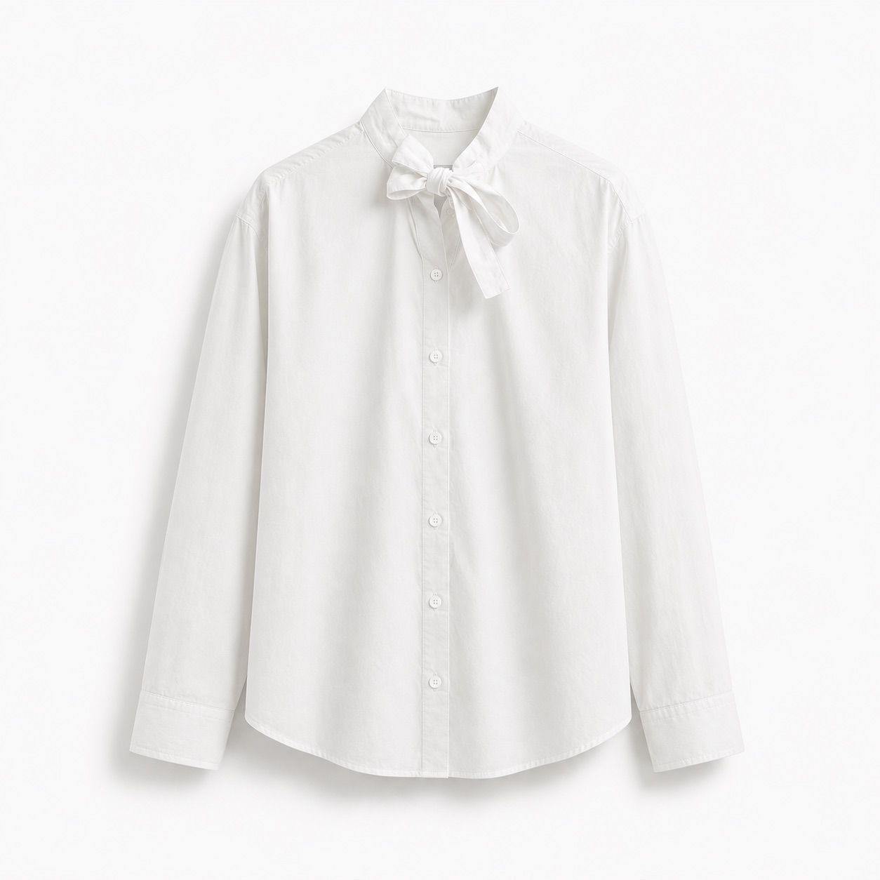 Bow-Tie Collar Shirt 4