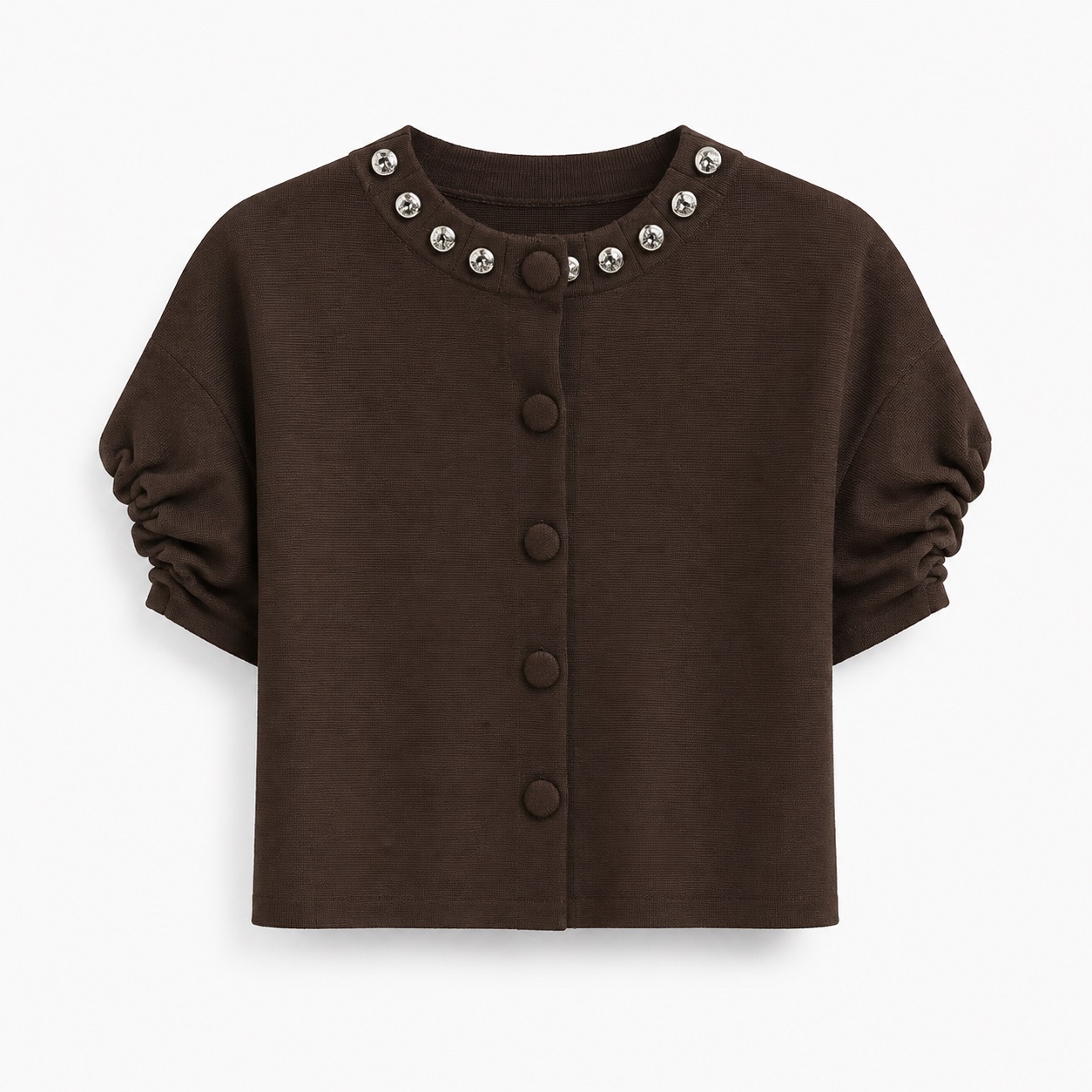 Embellished Knit Cardigan 3