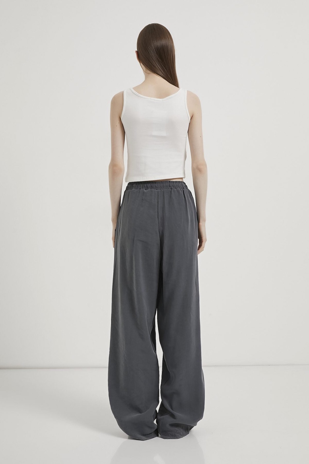 Modal Blend Wide-Leg Pants 8