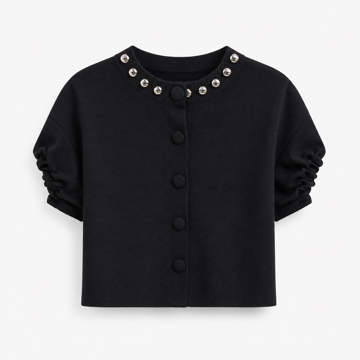 Embellished Knit Cardigan 2