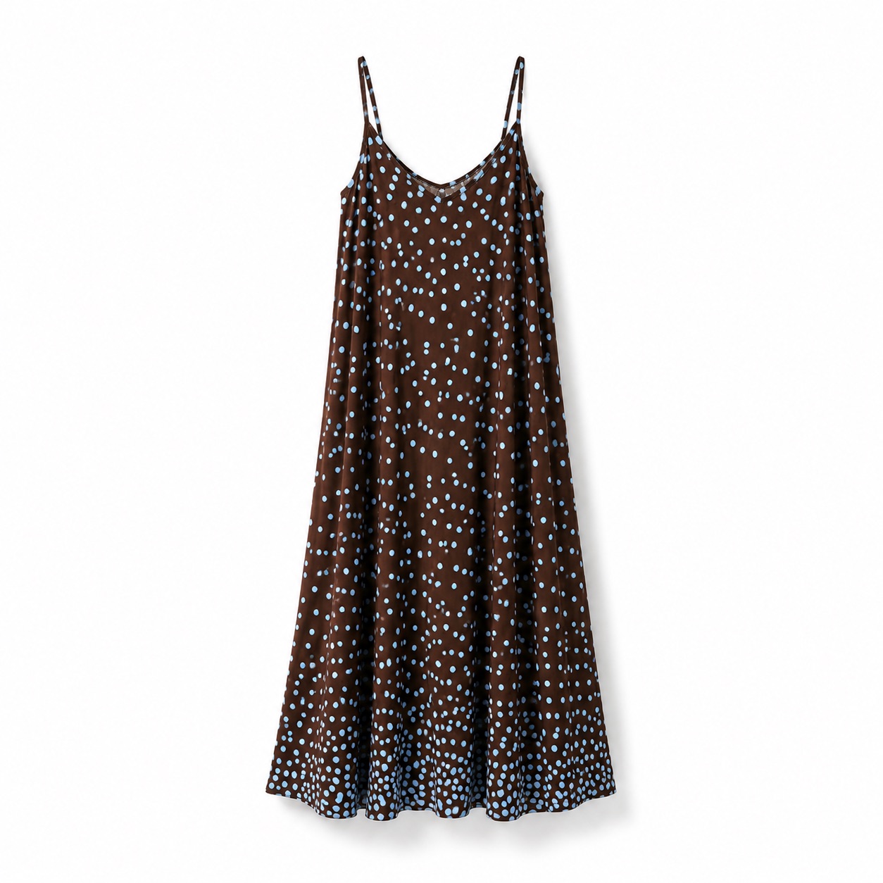 Polka dot Maxi Dress 2