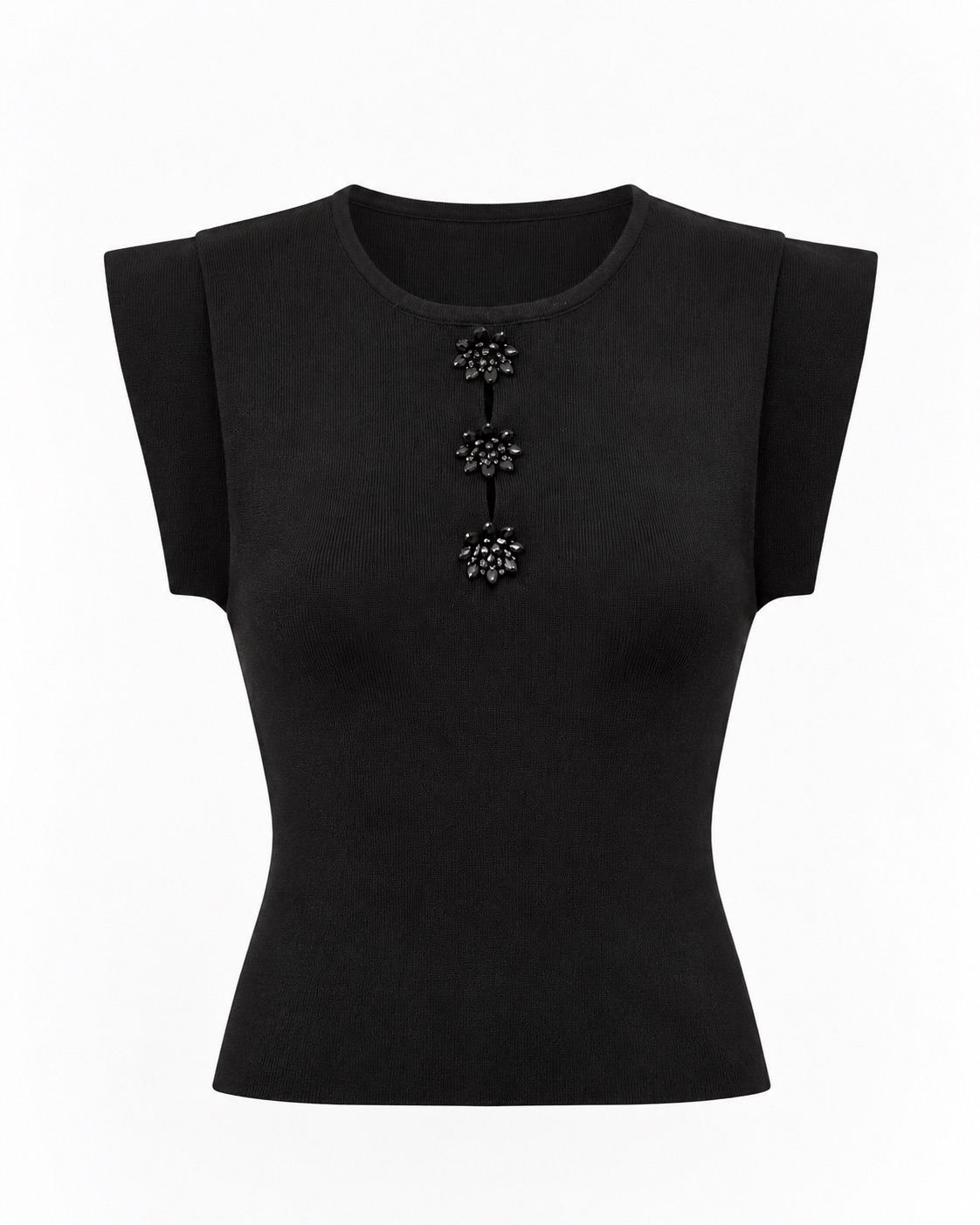 Embellished Knit Top 2