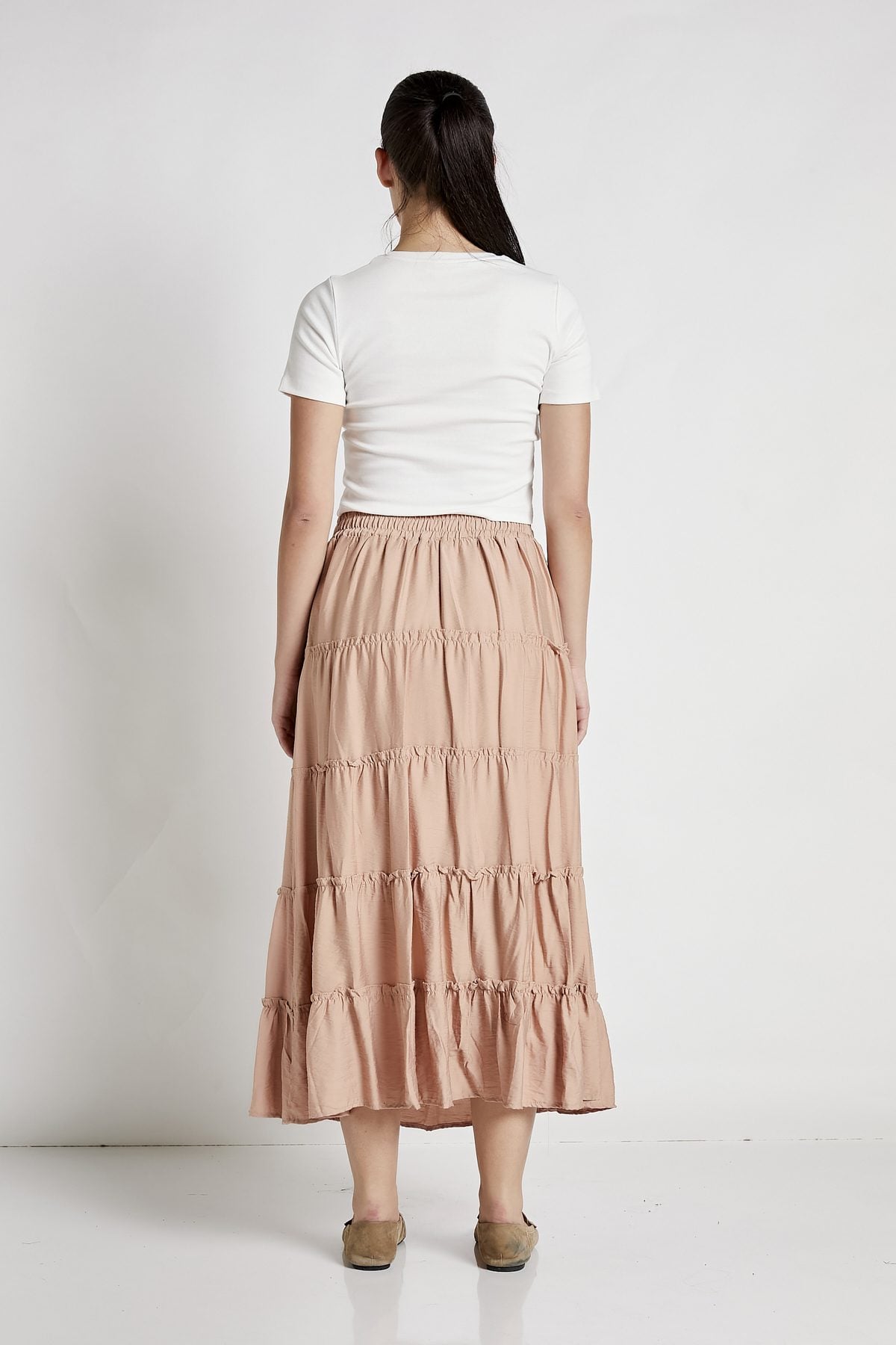 Elastic Waisted Skirt 4