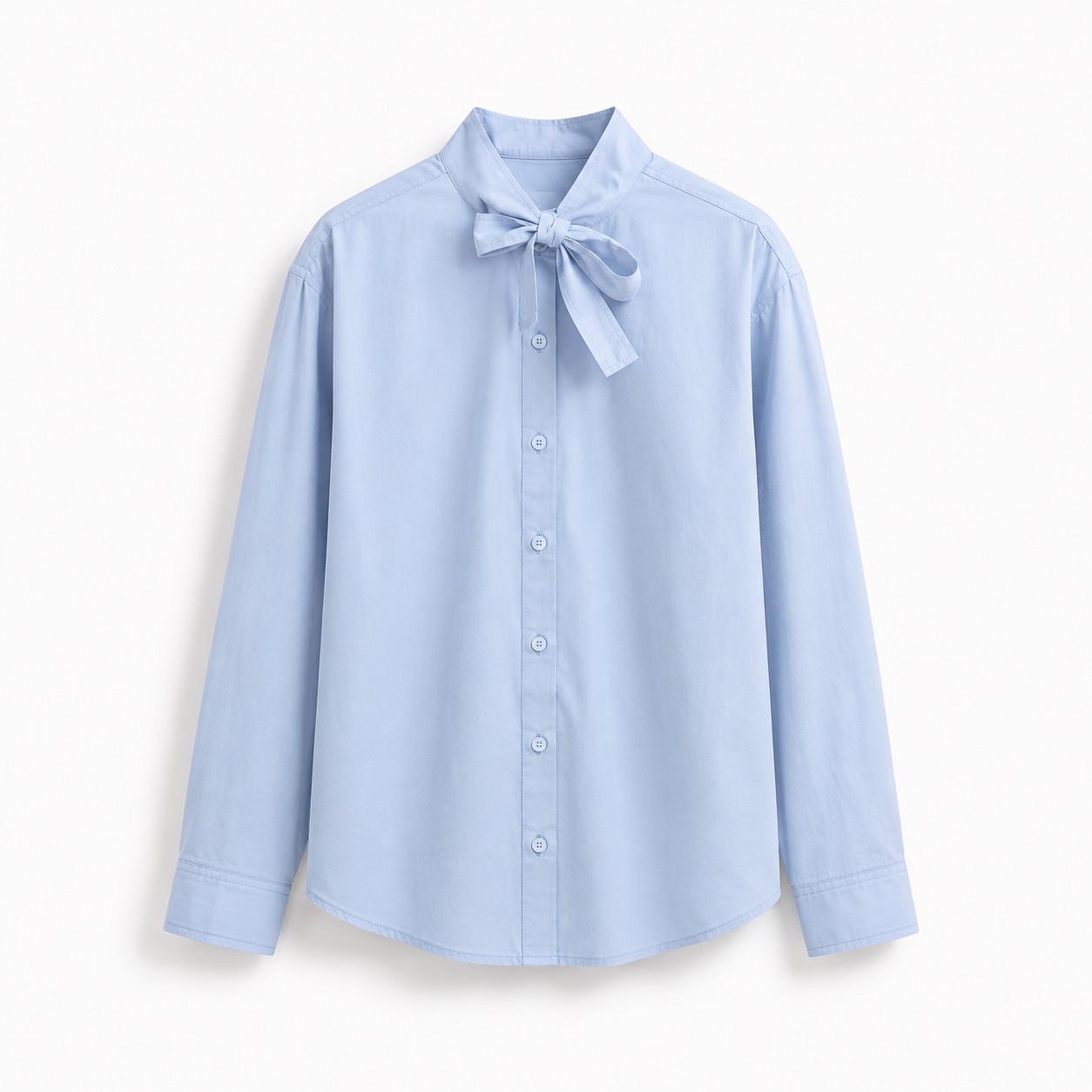 Bow-Tie Collar Shirt 5