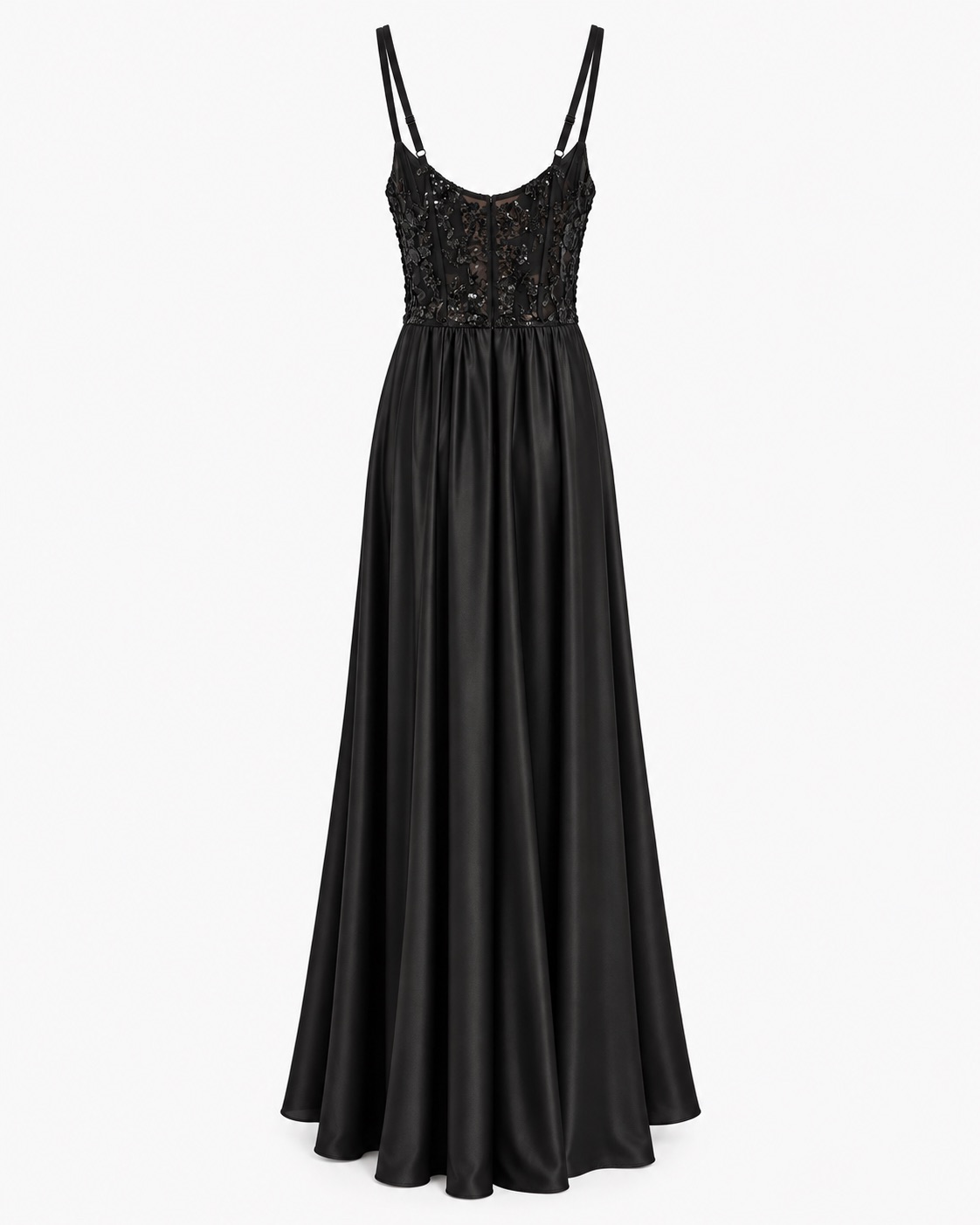 Sequin Lace Maxi Dress 3