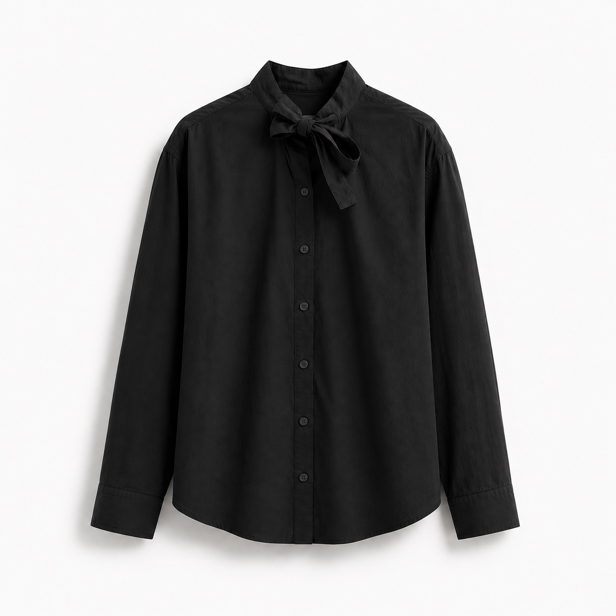 Bow-Tie Collar Shirt 3