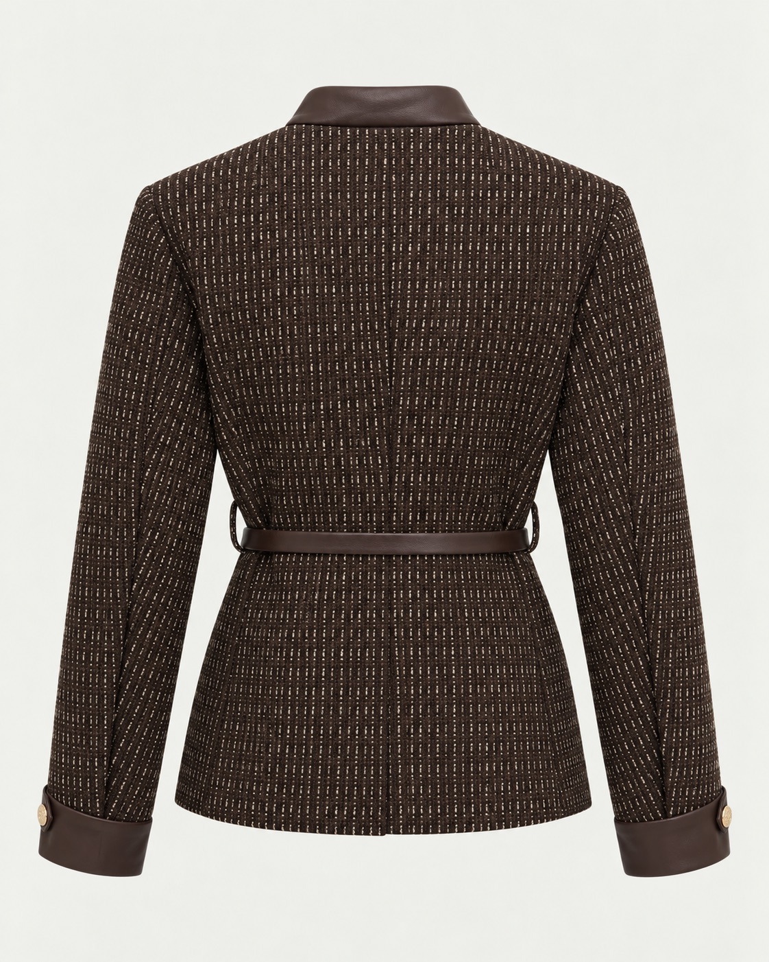 Textured Belted Jacket 3