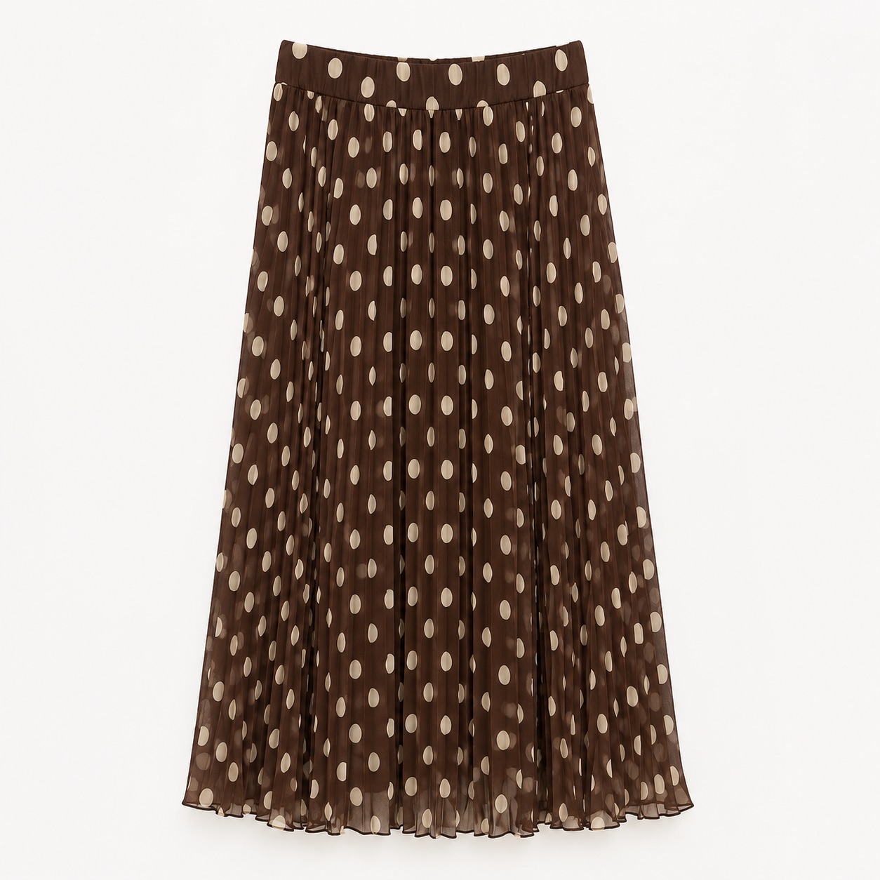 Polka Dot Pleated Skirt 2