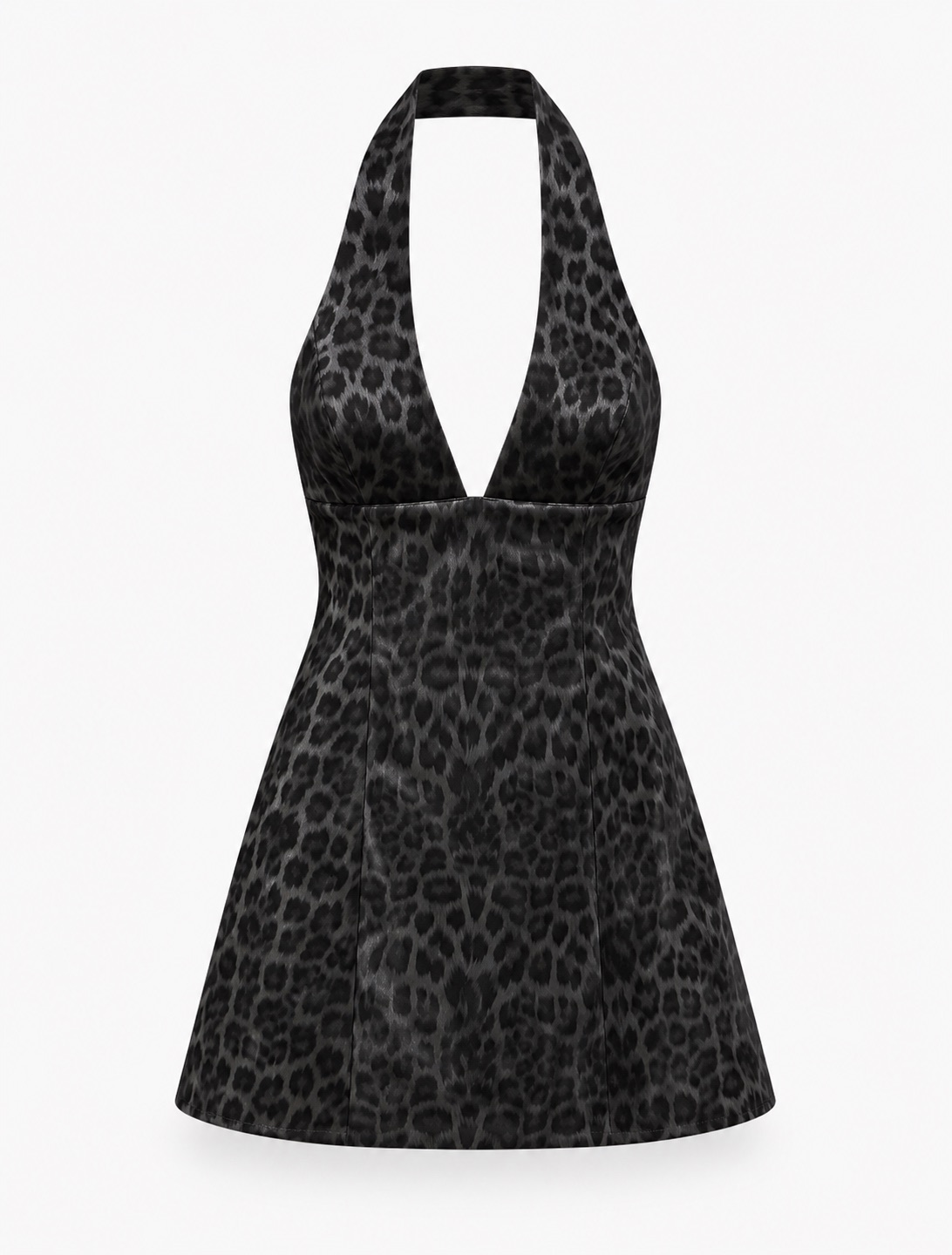 Animal Print Mini Dress 2