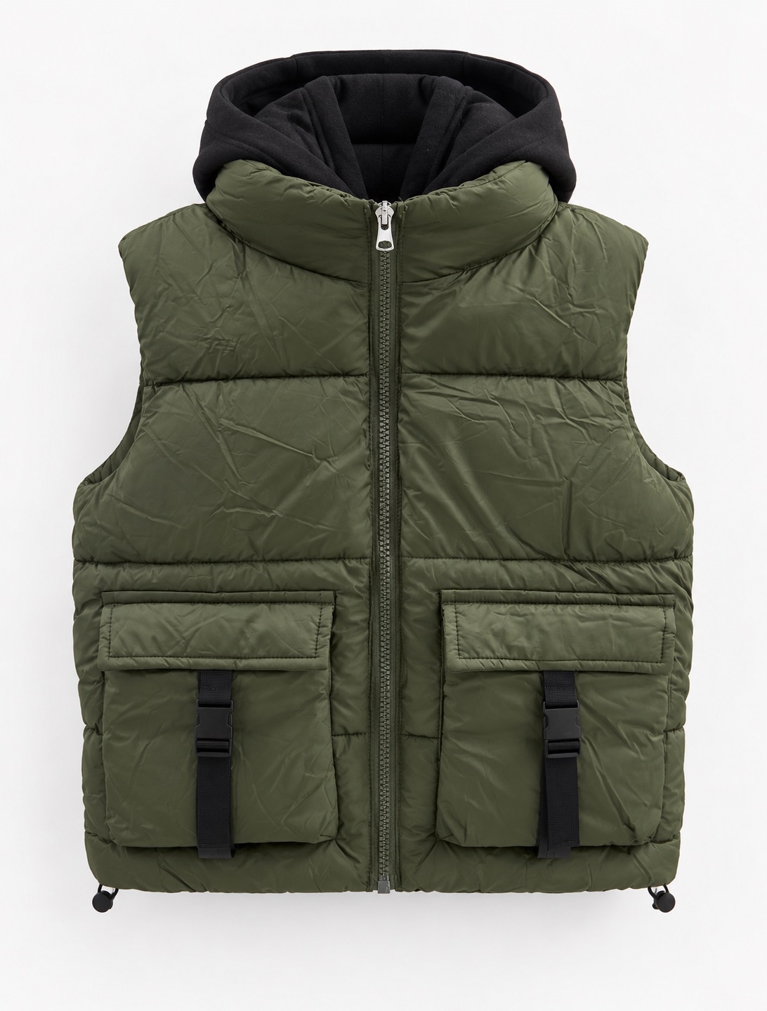 Kids Hooded Puffer Vest 3