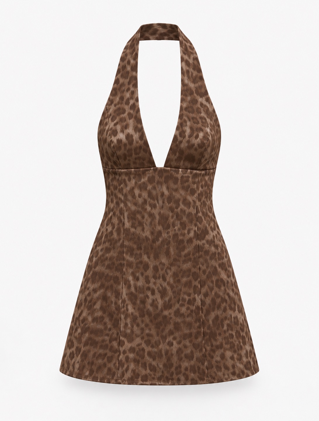 Animal Print Mini Dress 4