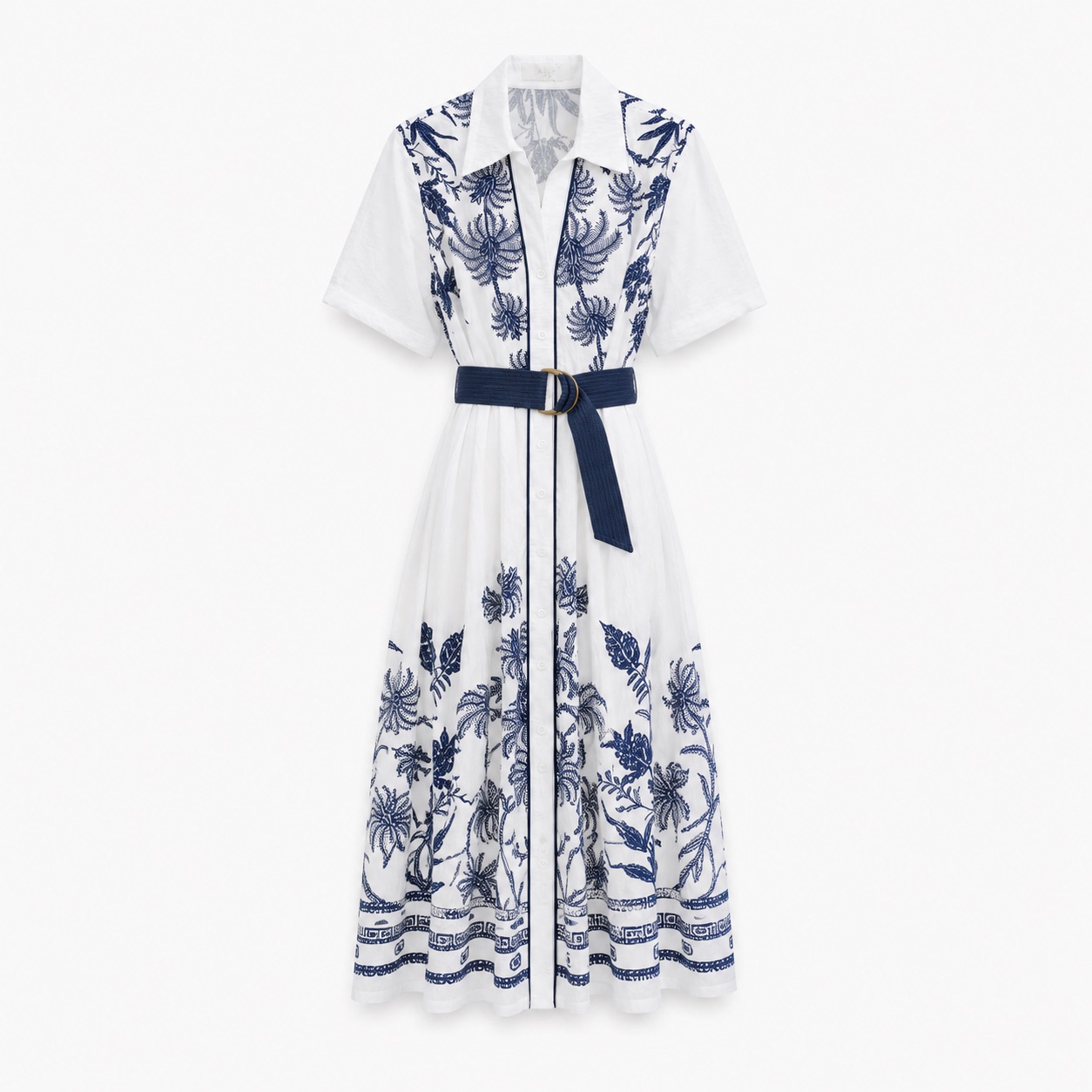 Floral Print Shirt Dress 2