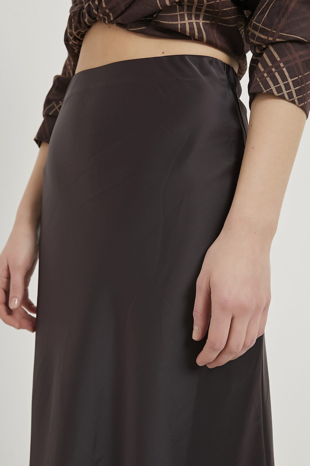 Satin Skirt 3